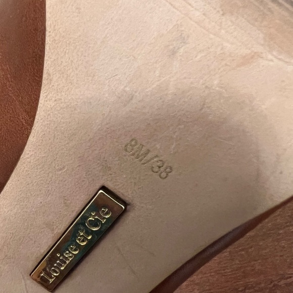 Louise Et Cie Leather Heels - Size 8 - Picture 7 of 7